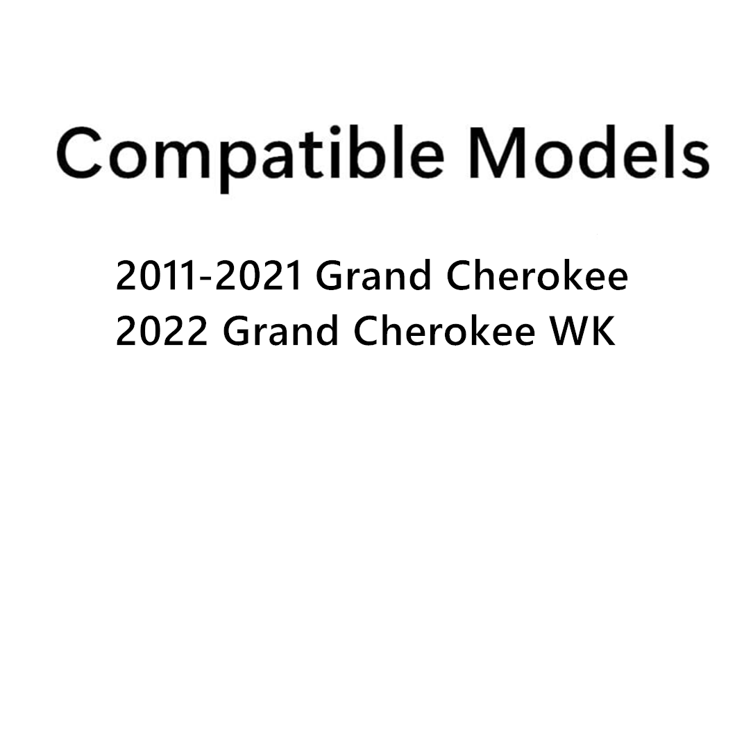 Passenger Right Side Rear Door Window Door Glass Compatible with Jeep Grand Cherokee 2011-2021/Grand Cherokee WK 2022 Models (Not For Cherokee, or Grand Cherokee L)
