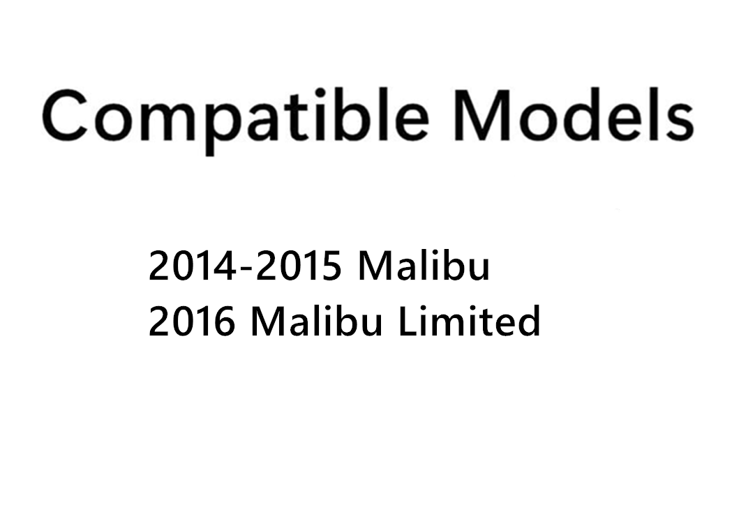 Tempered Passenger Right Side Front Door Window Door Glass Compatible with Chevrolet Malibu 2014-2015 Models/Malibu Limited 2016 Models