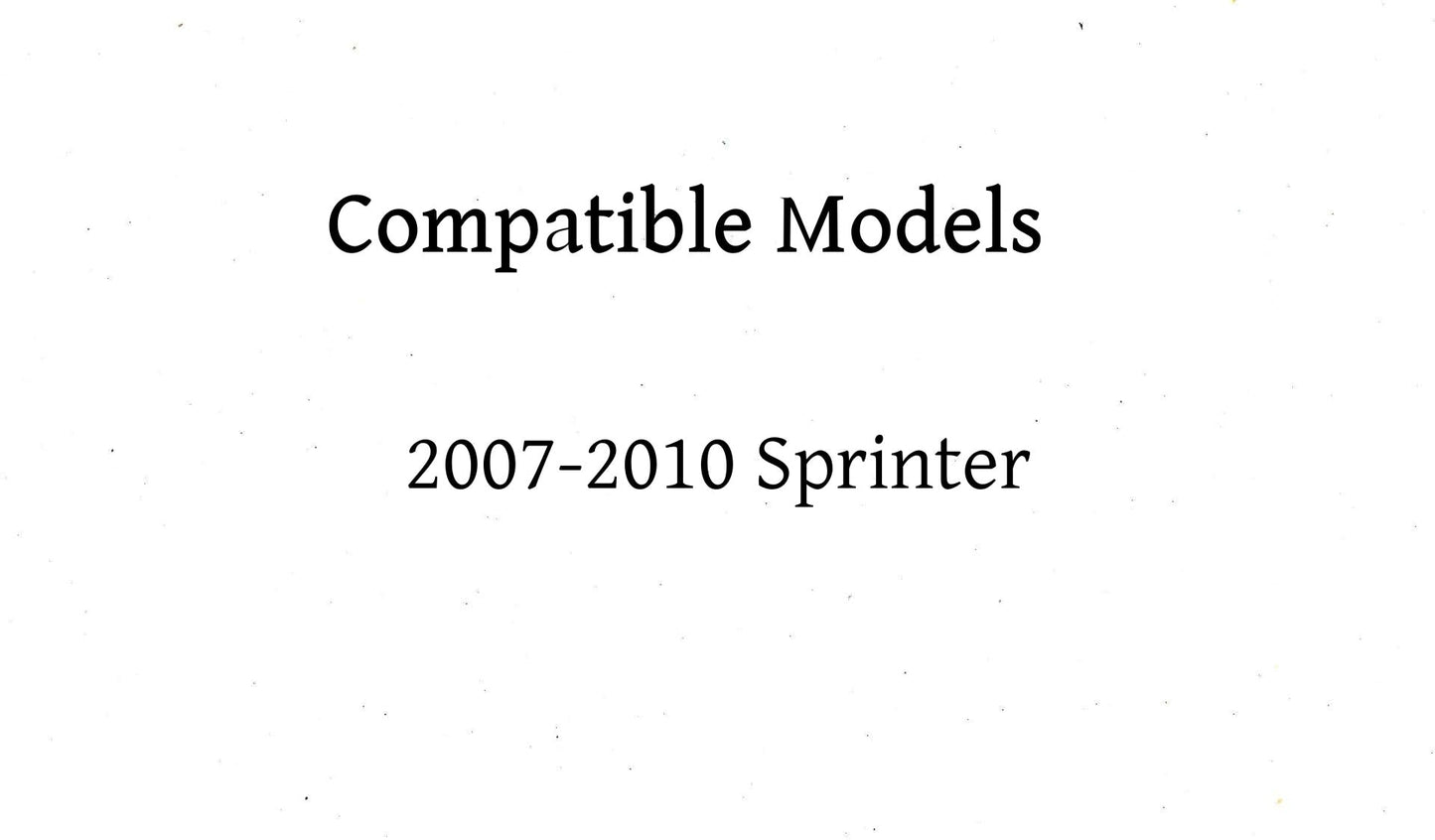 Factory Privacy Tinted Heated Back Window Back Glass Driver Left Side Compatible with Dodge Sprinter 2007-2010 Models
