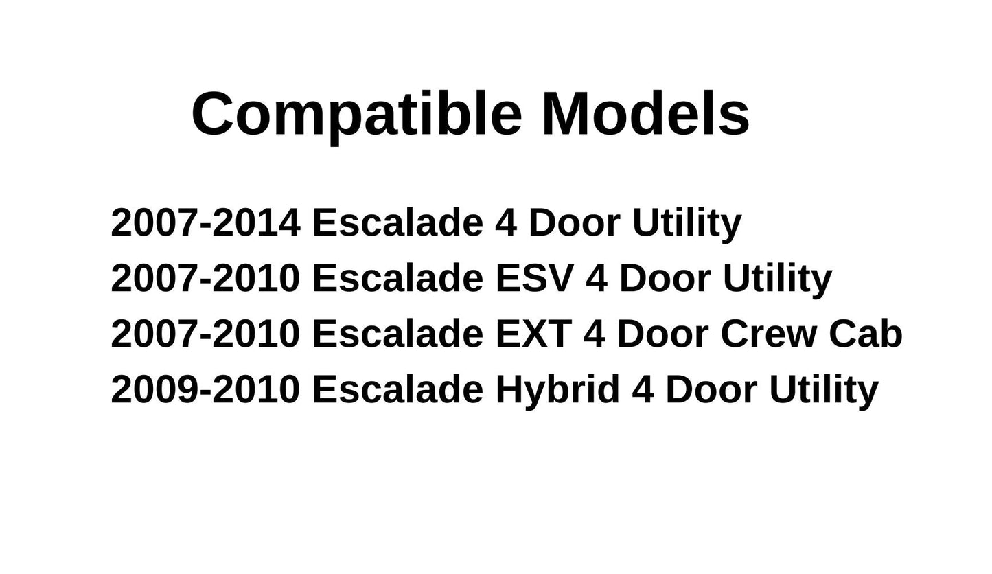 Driver Left Side Front Door Window Door Glass Compatible with Cadillac Escalade 2007-2014 / Escalade EXT Escalade ESV 2007-2010 Models