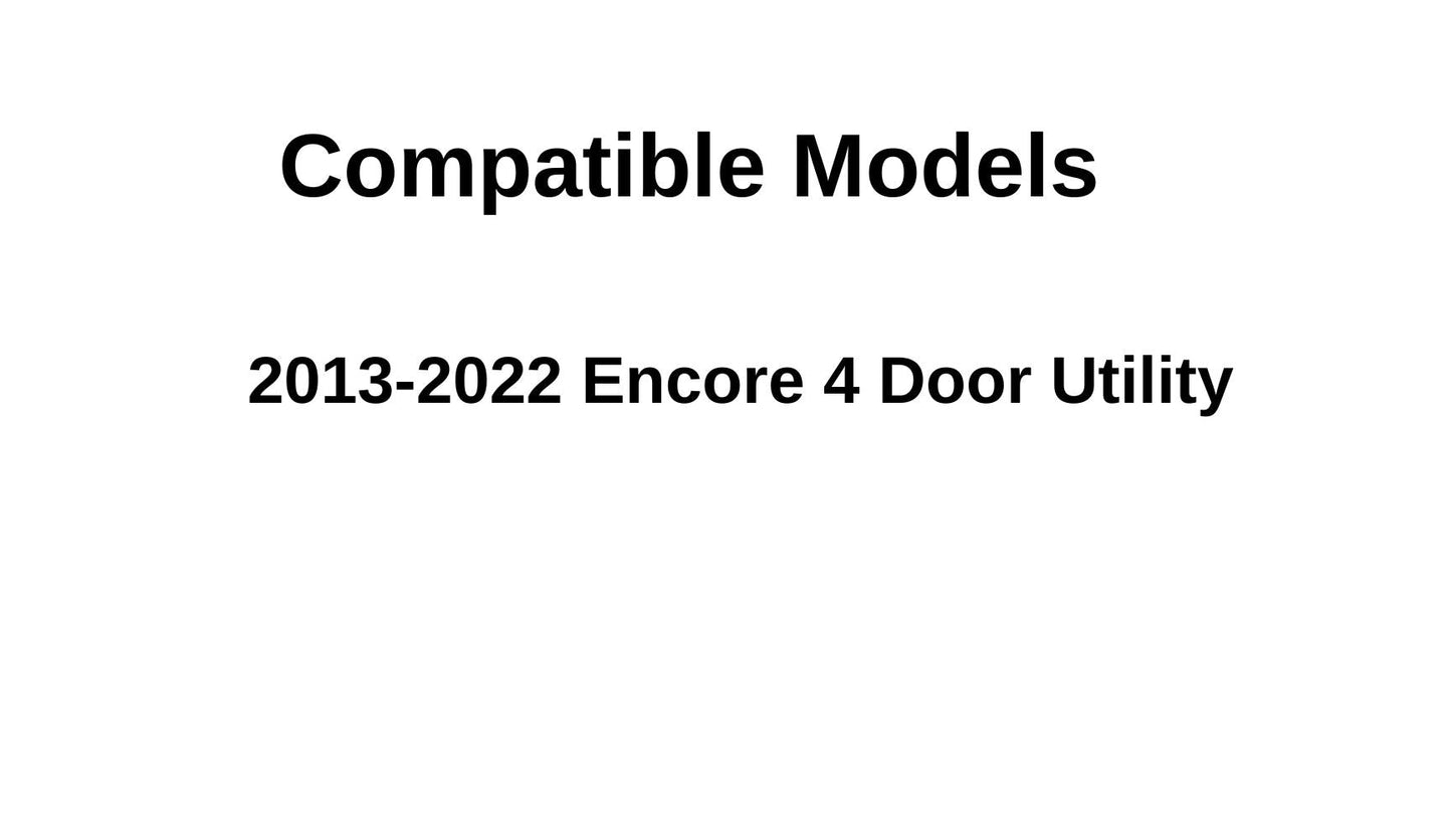 W/ Ding Mark Style Heated Rear Back Tailgate Liftgate Window Back Glass Compatible with Buick Encore 2013-2022 Models (Not For Encore GX)