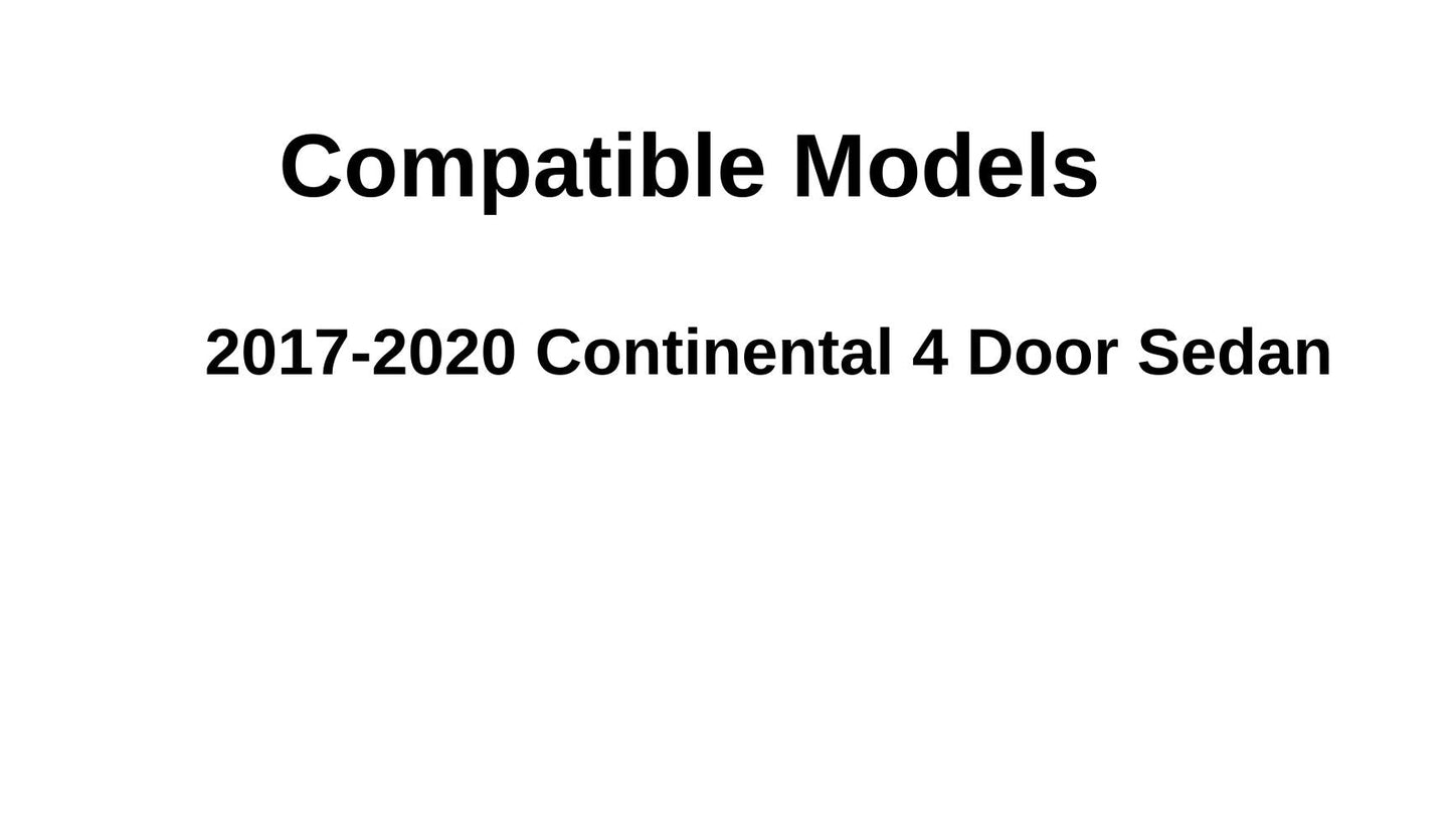 Laminated Driver Left Side Rear Door Window Door Glass Compatible with Lincoln Continental 2017-2020 Models