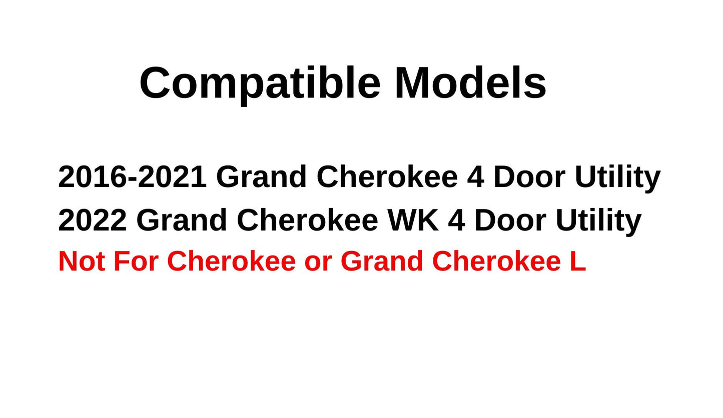OE Black Moulding Privacy Driver Left Side Quarter Window Quarter Glass Compatible with Jeep Grand Cherokee 2016-2021 Models (Not For Cherokee or Grand Cherokee L)