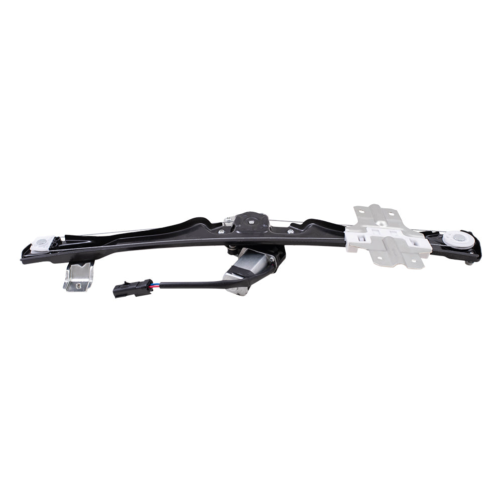 Front Driver Side Power Window Regulator with Motor-2 Pin Connector Compatible with 2013-2016 Acadia/ 2017 Acadia Limited/ 2013-2017 Traverse