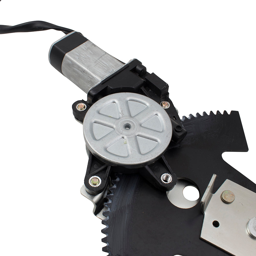 6 Pc Set Front Power Window Regulators with Motors Kit Compatible with 1995-2005 Cavalier Sunfire Coupe