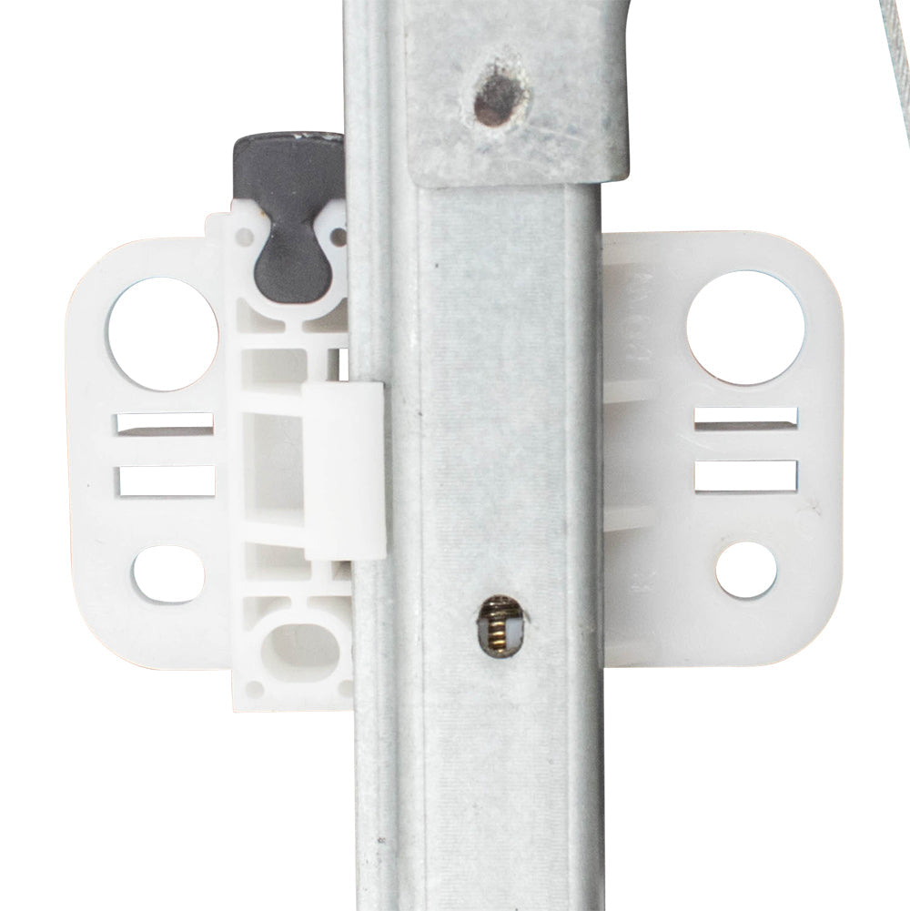 Passenger Rear Power Window Regulator Without Motor Compatible with 04-12 Colorado Canyon 06-08 i-Series Crew Cab Pickup Truck