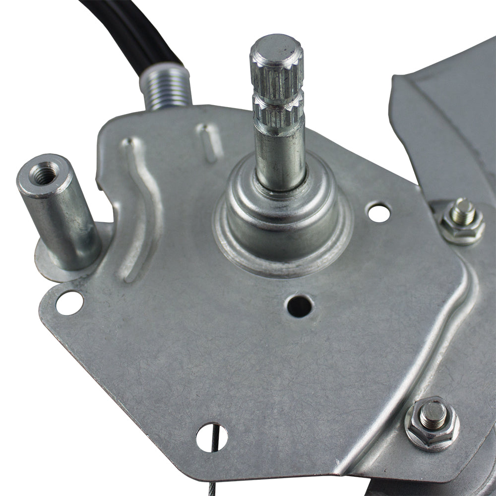 Passenger Front Manual Window Lift Regulator Compatible with 2007-2014 Silverado Sierra Pickup Truck 20914716