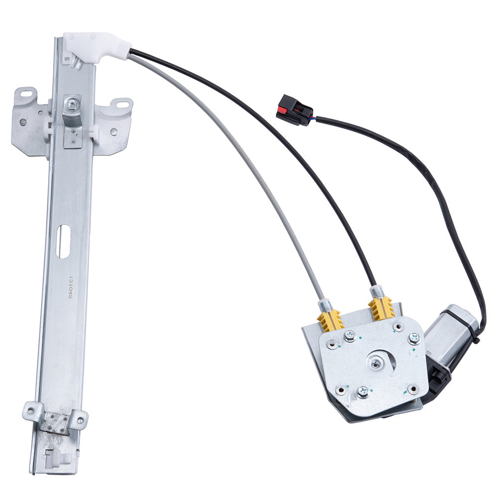1997-2001 Jeep Cherokee 4 Door Power Window Regulator With Motor Front LH Upgrade Type