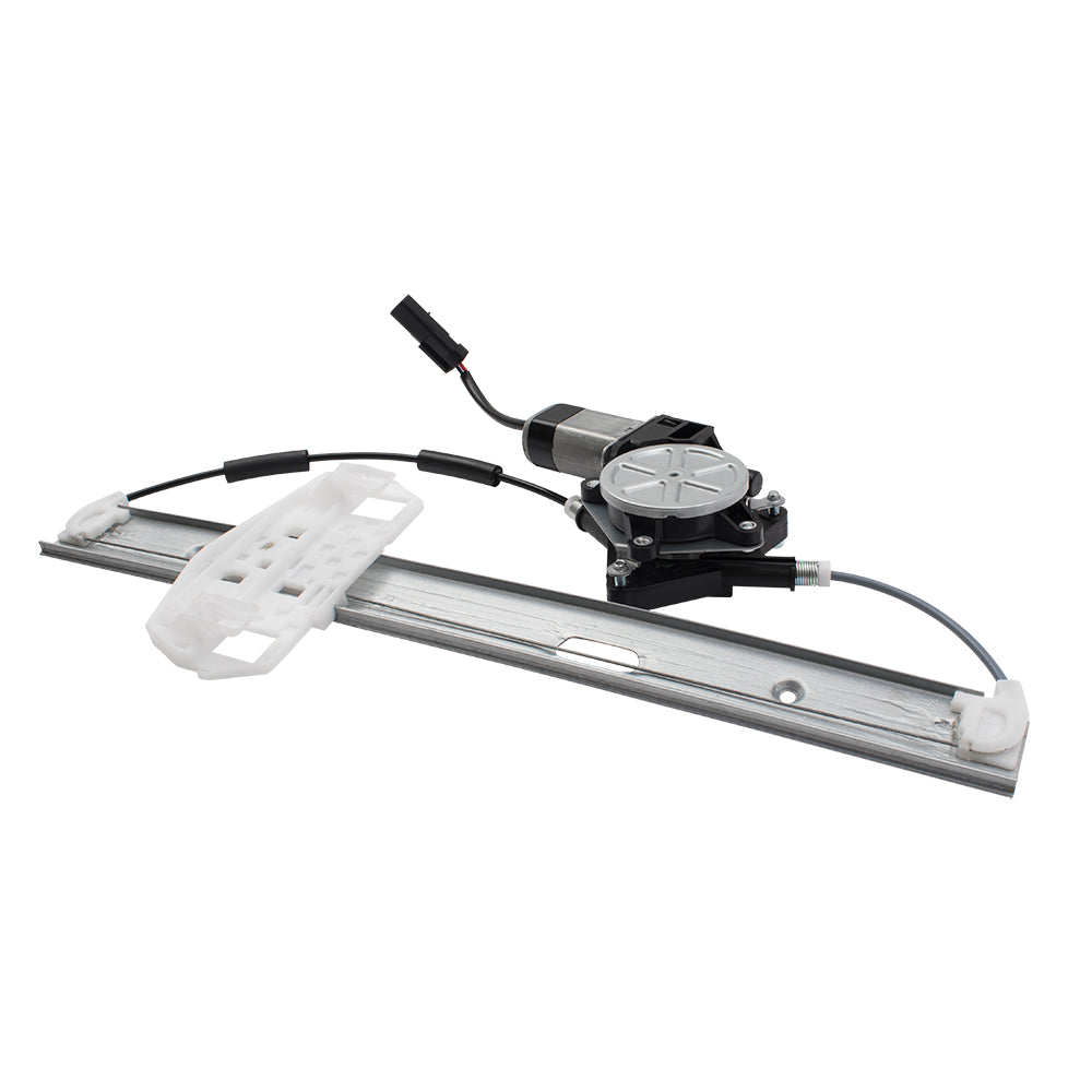 Driver Rear Power Window Lift Regulator w/ Motor Assembly Compatible with 2007-2018 Wrangler 68014951AA 68014953AA