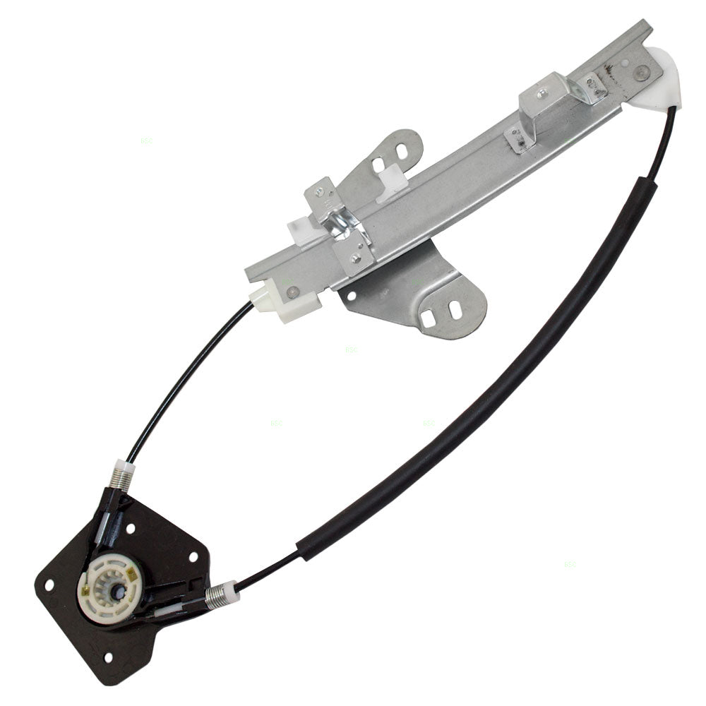 Driver Rear Power Window Lift Regulator Compatible with 2001-2006 Stratus Sebring Sedan 5016519AB