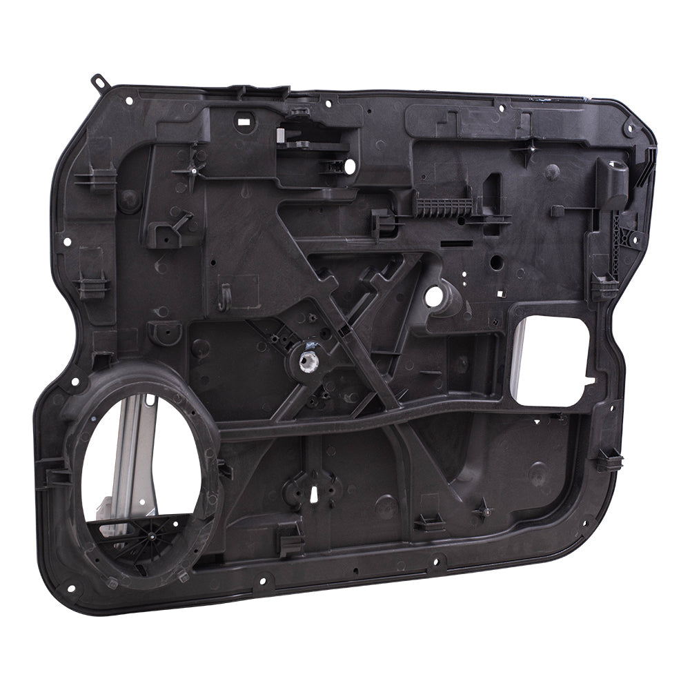 Front Driver and Passenger Side Power Window Regulators Without Motor Compatible with 2009-2012 1500 Crew/Quad Cab & 2010-2012 2500/3500 Crew/Mega Cab with Power Locks ONLY