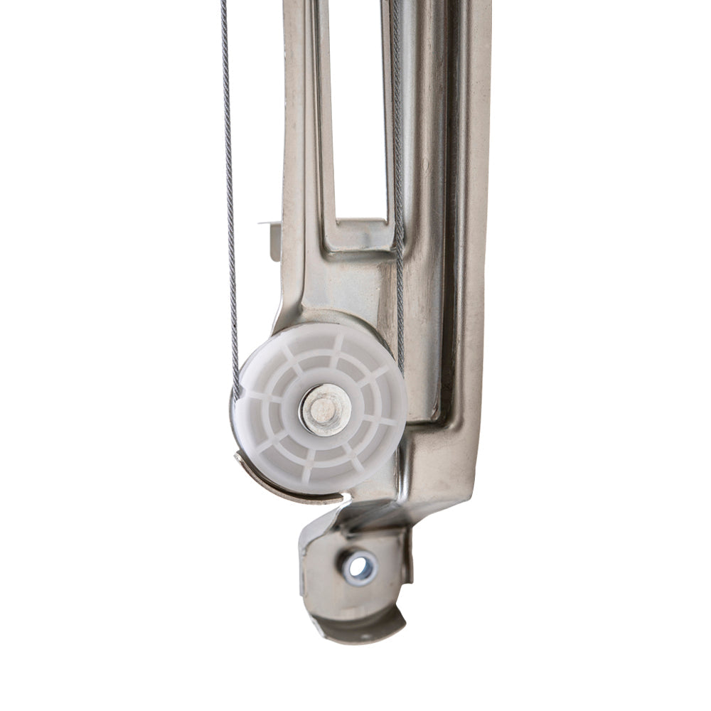 Rear Driver Left Power Window Regulator Without Motor Compatible with 2007-2017 Jeep Compass MK