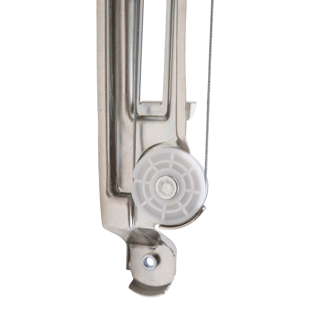 Rear Passenger Right Power Window Regulator Without Motor Compatible with 2007-2017 Jeep Patriot