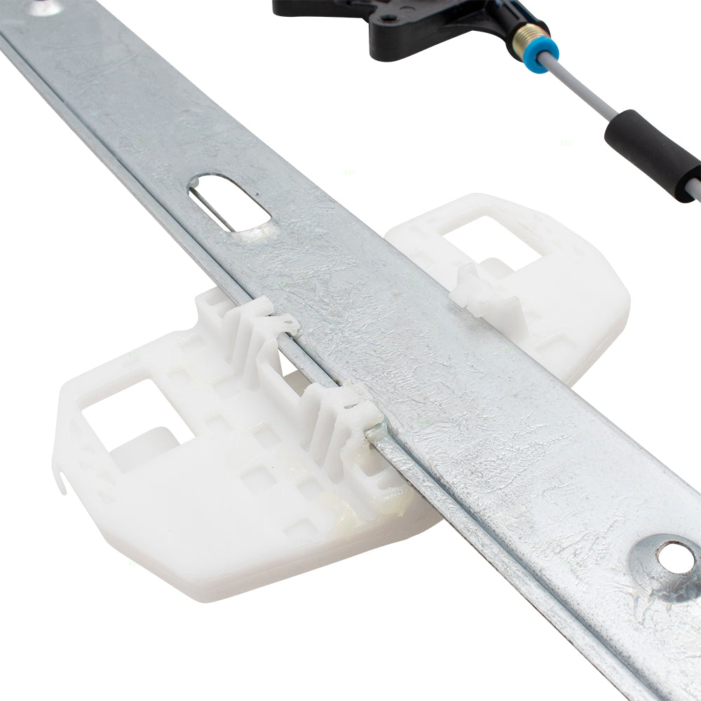 Driver Rear Power Window Lift Regulator Compatible with 2007-2017 Wrangler 2018 Wrangler JK & Unlimited