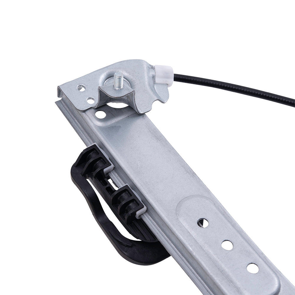 Front Driver and Passenger Side Power Window Regulators with Motor-6 Pin Connector and One-Touch Open/Close Compatible with 2013-2019 Escape