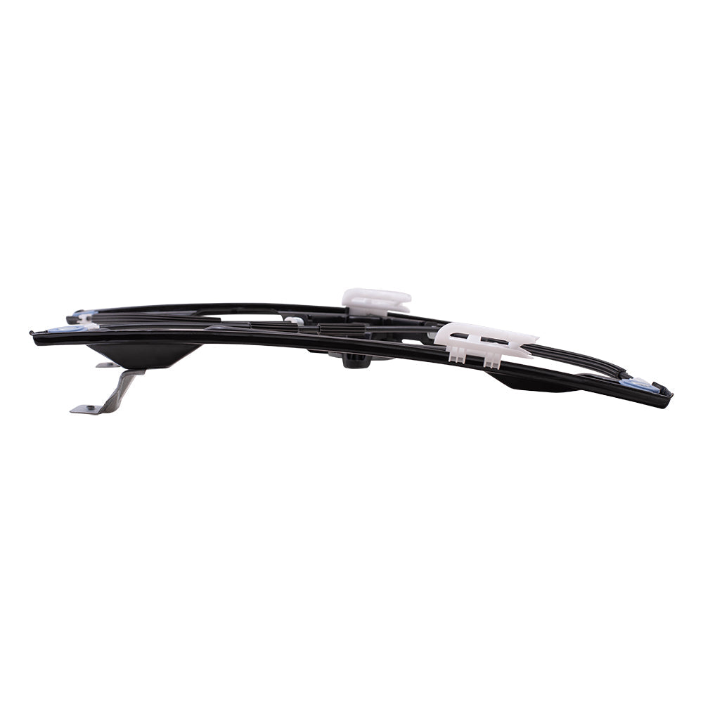 Front Driver Side Power Window Regulator with Motor-2 Pin Connector and One Touch Open Compatible with 2012-2018 Focus