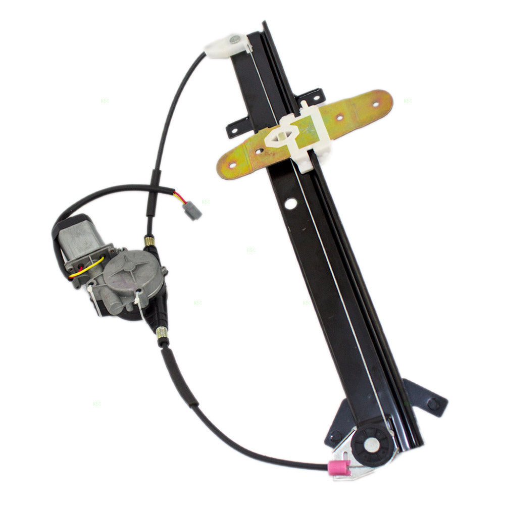 Passengers Rear Power Window Regulator with Motor Assembly Compatible with 92-11 Crown Victoria 6W7Z5427008AA