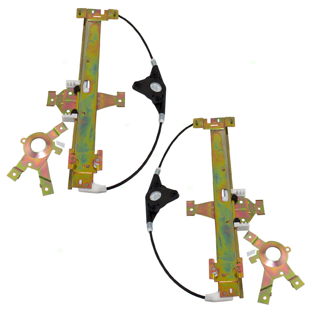 Pair Power Window Regulators fits 1991-1994 Ford Explorer 4 Door Rear Set