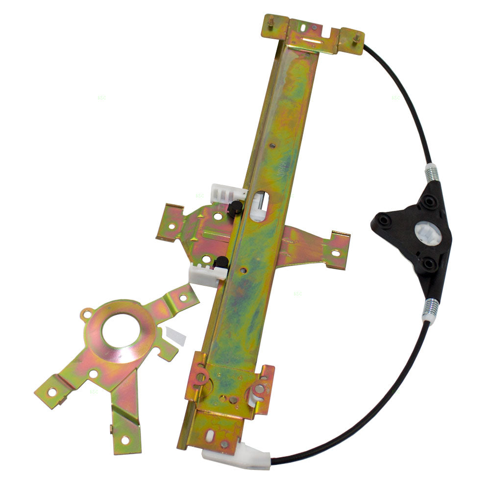 Drivers Rear Power Window Regulator Compatible with 1991-1994 Explorer 4 Door F2TZ7827009A