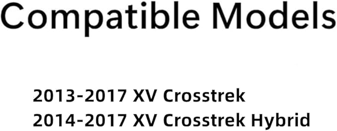 Passenger Right Side Front Door Window Door Glass Compatible with Subaru XV Crosstrek 2013-2017 Models