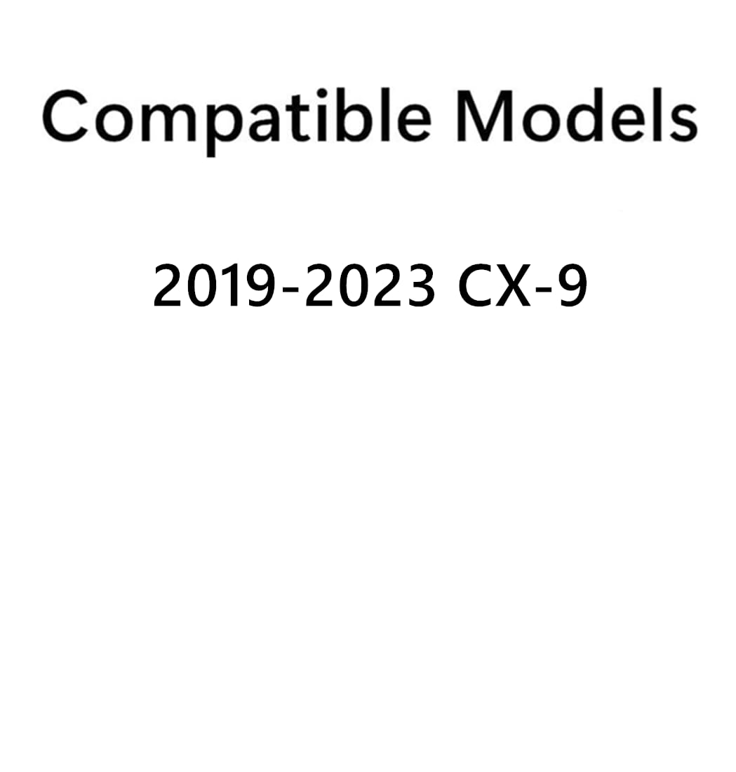 With-Antenna-Style Heated Rear Back Tailgate Liftgate Window Glass Compatible with Mazda CX-9 2019-2023 Models