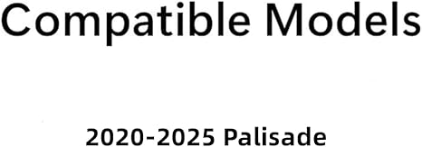 Tempered Passenger Right Side Rear Door Window Door Glass Compatible with Hyundai Palisade 2020-2025 Models