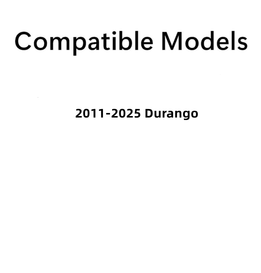 Driver Left Side Rear Door Window Door Glass Compatible with Dodge Durango 2011-2025 Models