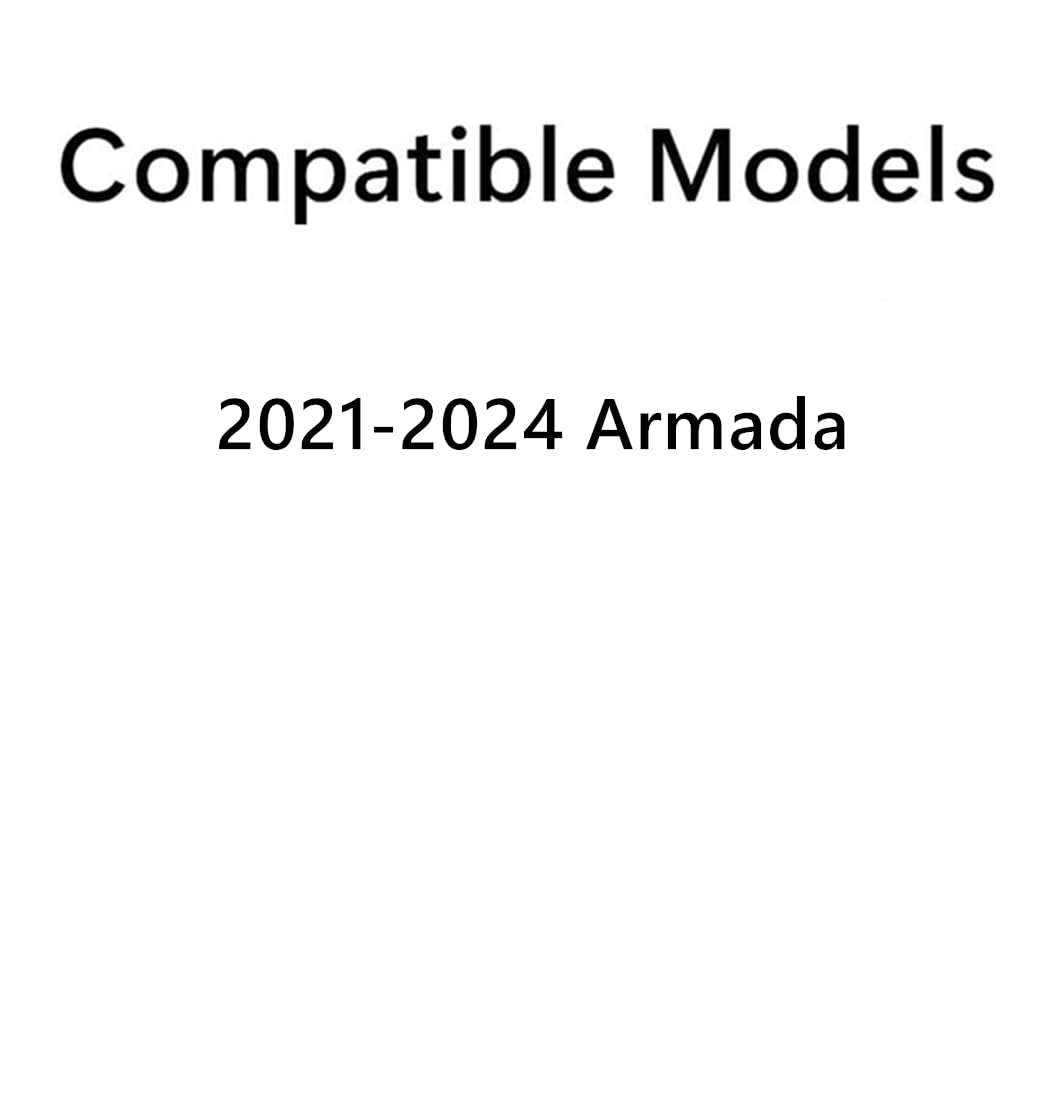 With Smart Rear View Style Heated Back Tailgate Liftgate Window Back Glass Compatible with Nissan Armada 2021-2024 Models