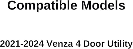 Driver Left Side Front Door Window Door Glass Compatible with Toyota Venza 2021-2024 Models