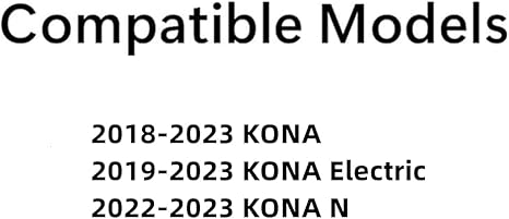 Drier Left Side Rear Door Window Door Glass Compatible with Hyundai KONA / KONA Electric / KONA N 2018-2023 Models