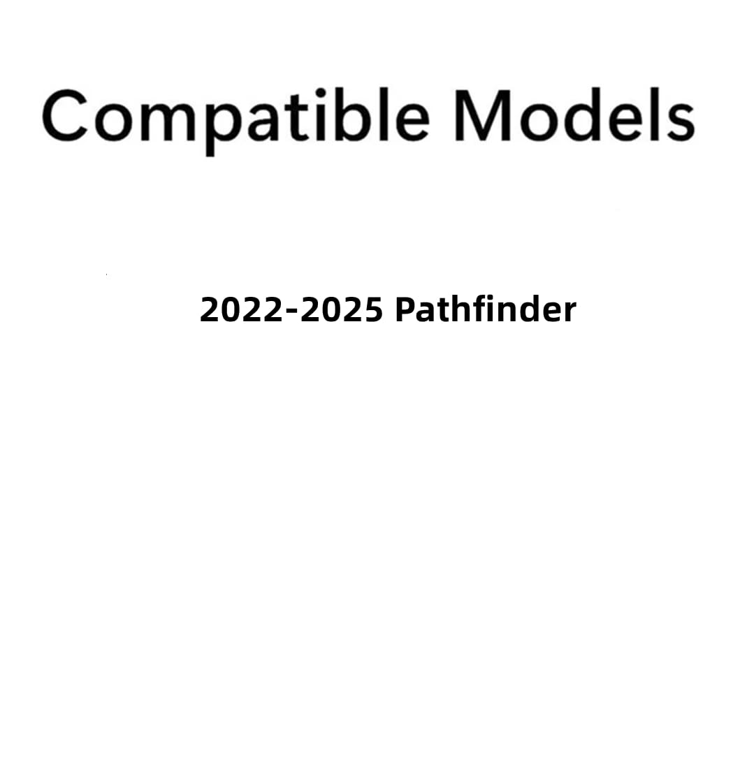 Tempered Driver Left Side Rear Door Window Door Glass Compatible with Nissan Pathfinder 2022-2025 Models