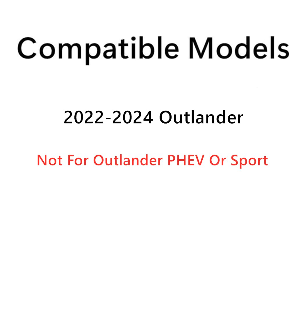 Heated Rear Back Tailgate Window Back Glass Compatible with Mitsubishi Outlander 2022-2024 Models