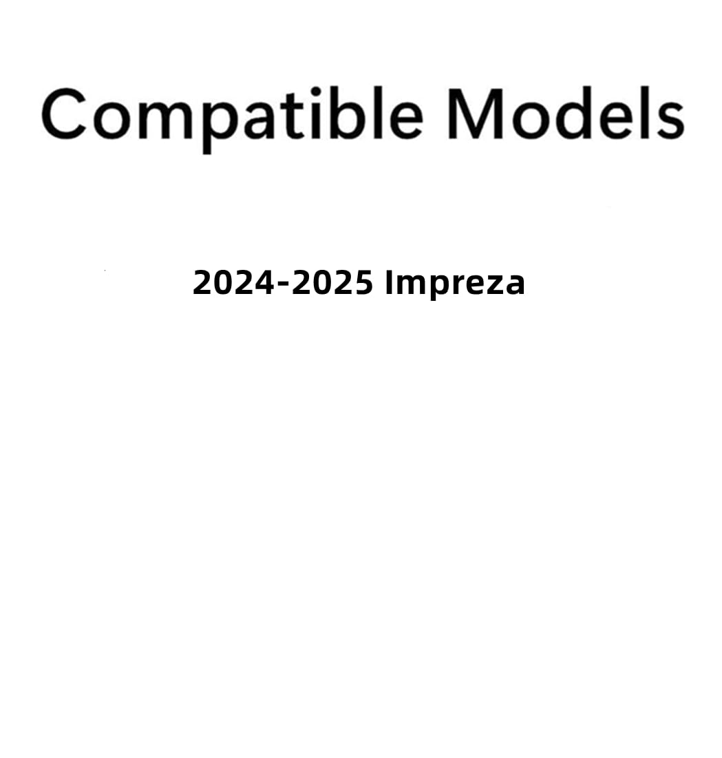 Tempered Passenger Right Side Rear Vent Window Vent Glass Compatible with Subaru Impreza 2024-2025 Models