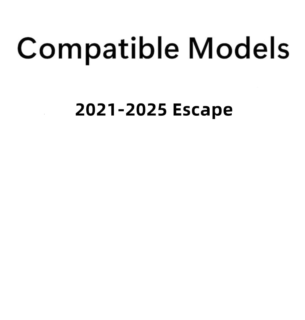 NO-ANTENNA Style Heated Back Tailgate Liftgate Window Back Glass Compatible with Ford Escape 2021-2025 Models