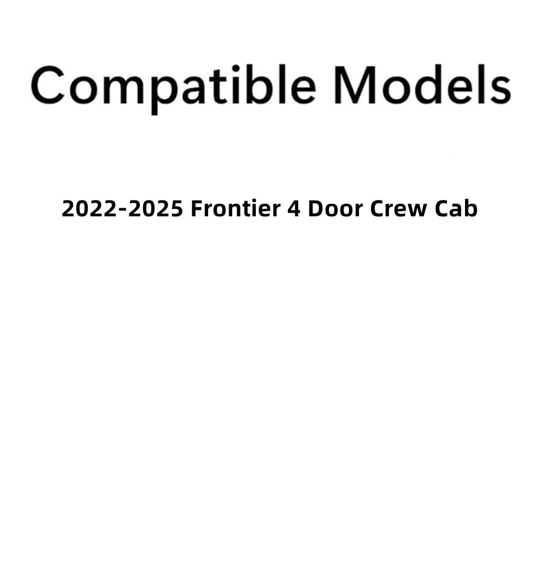 Tempered Factory Privacy Tinted Passenger Right Side Rear Door Window Door Glass Compatible with Nissan Frontier 4 Door Crew Cab Pickup 2022-2025 Model