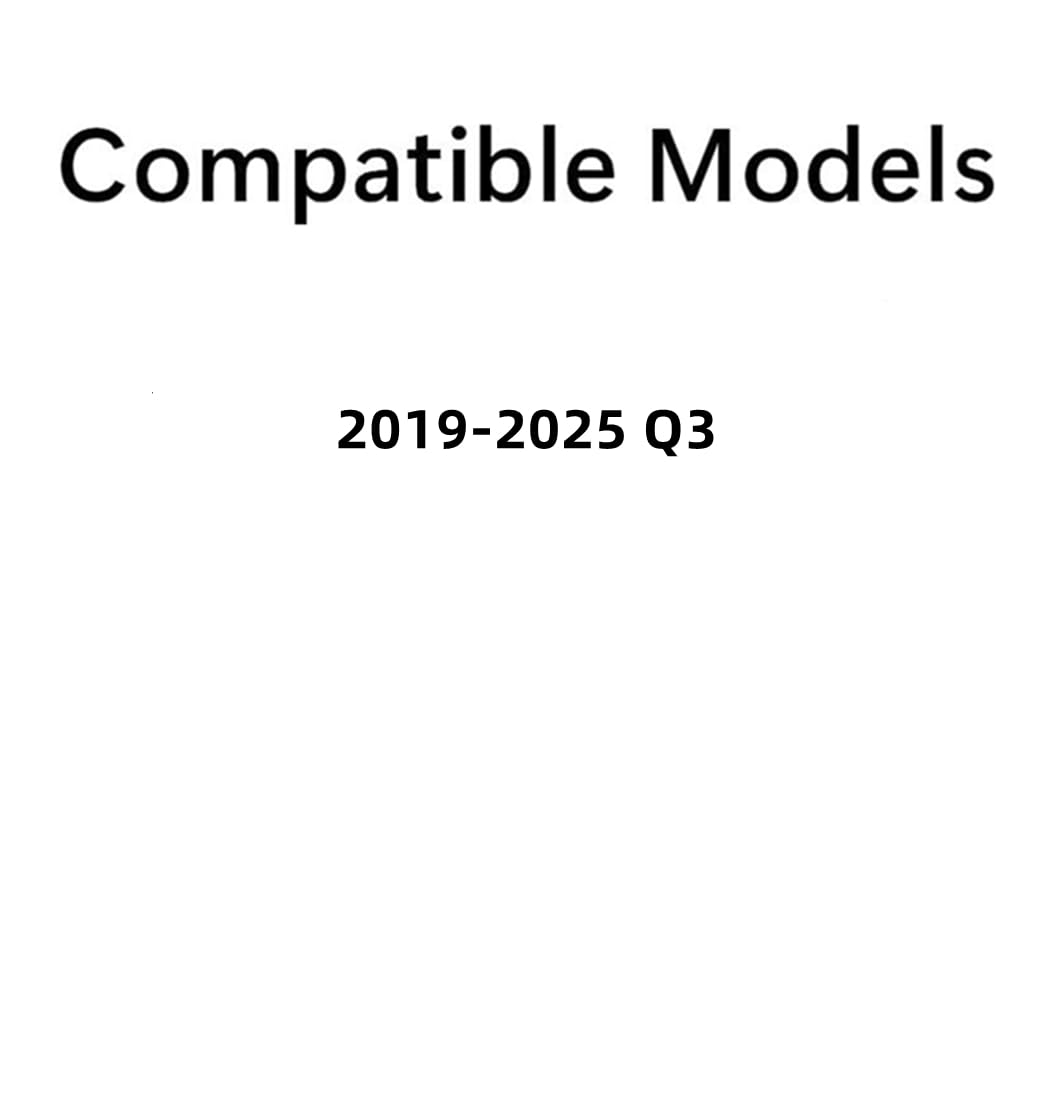 Heated With Antenna Back Window Back Glass Compatible with Audi Q3 2019-2025 Models