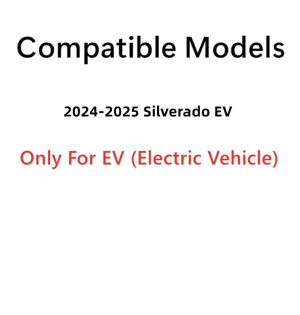 Tempered Passenger Right Side Front Door Window Door Glass Compatible with Chevrolet Silverado EV 2024-2025 Models (Only For Electric Vehicles)