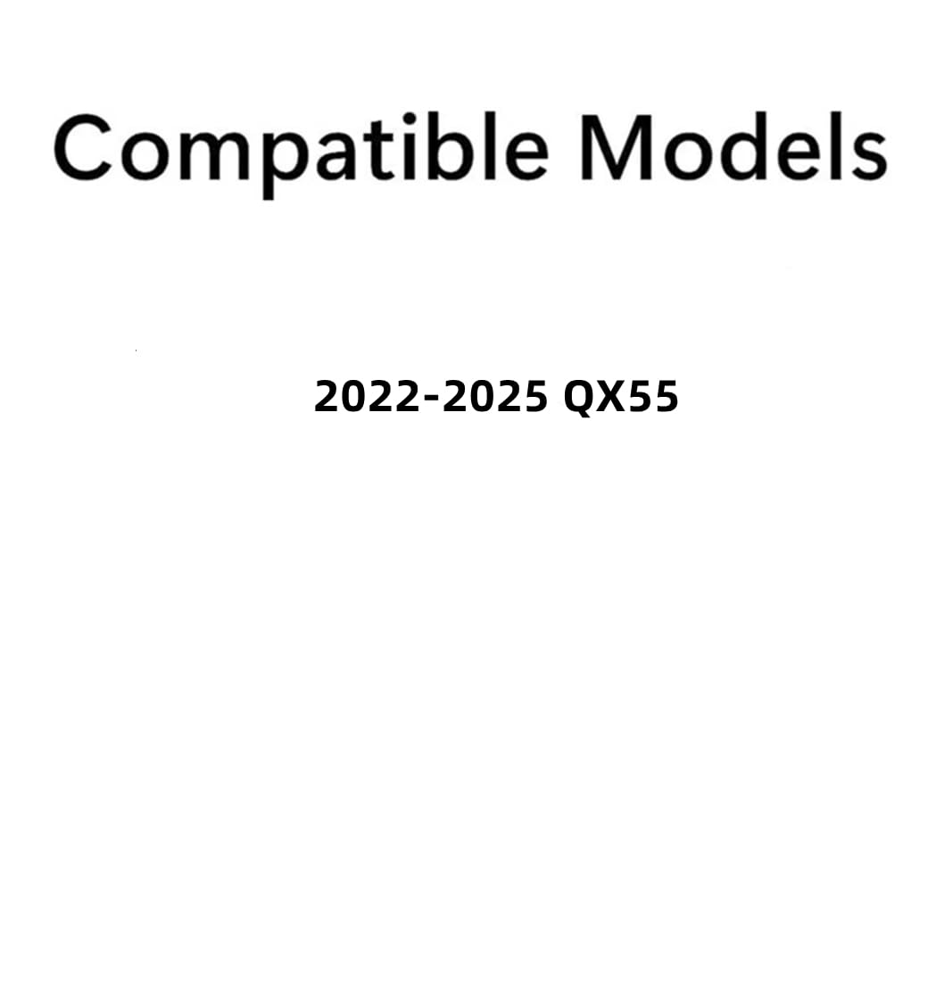 Tempered Passenger Right Side Rear Door Window Door Glass Compatible with Infiniti QX55 2022-2025 Models