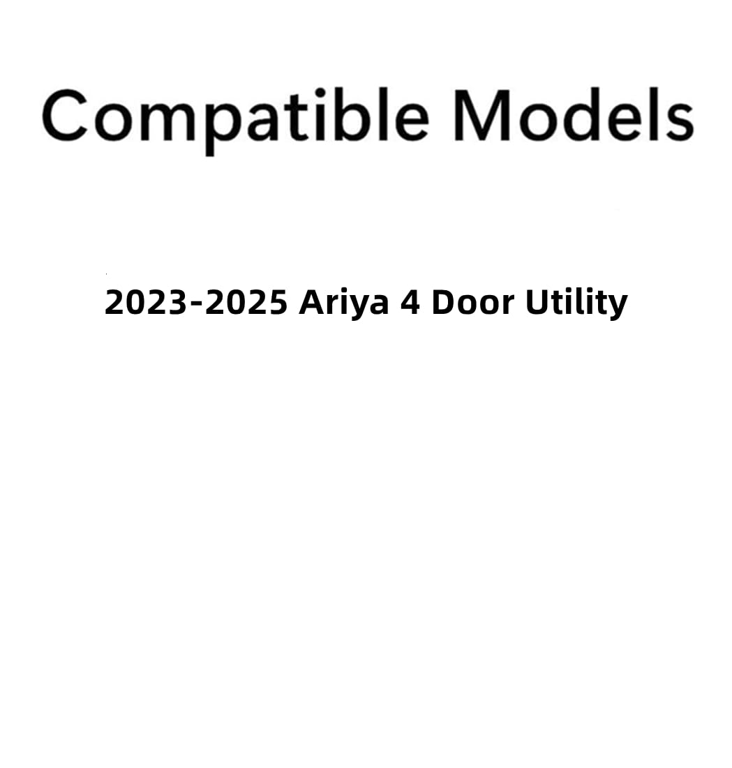 Laminated Passenger Right Side Rear Door Window Door Glass Compatible with Nissan Ariya 2023-2025 Models