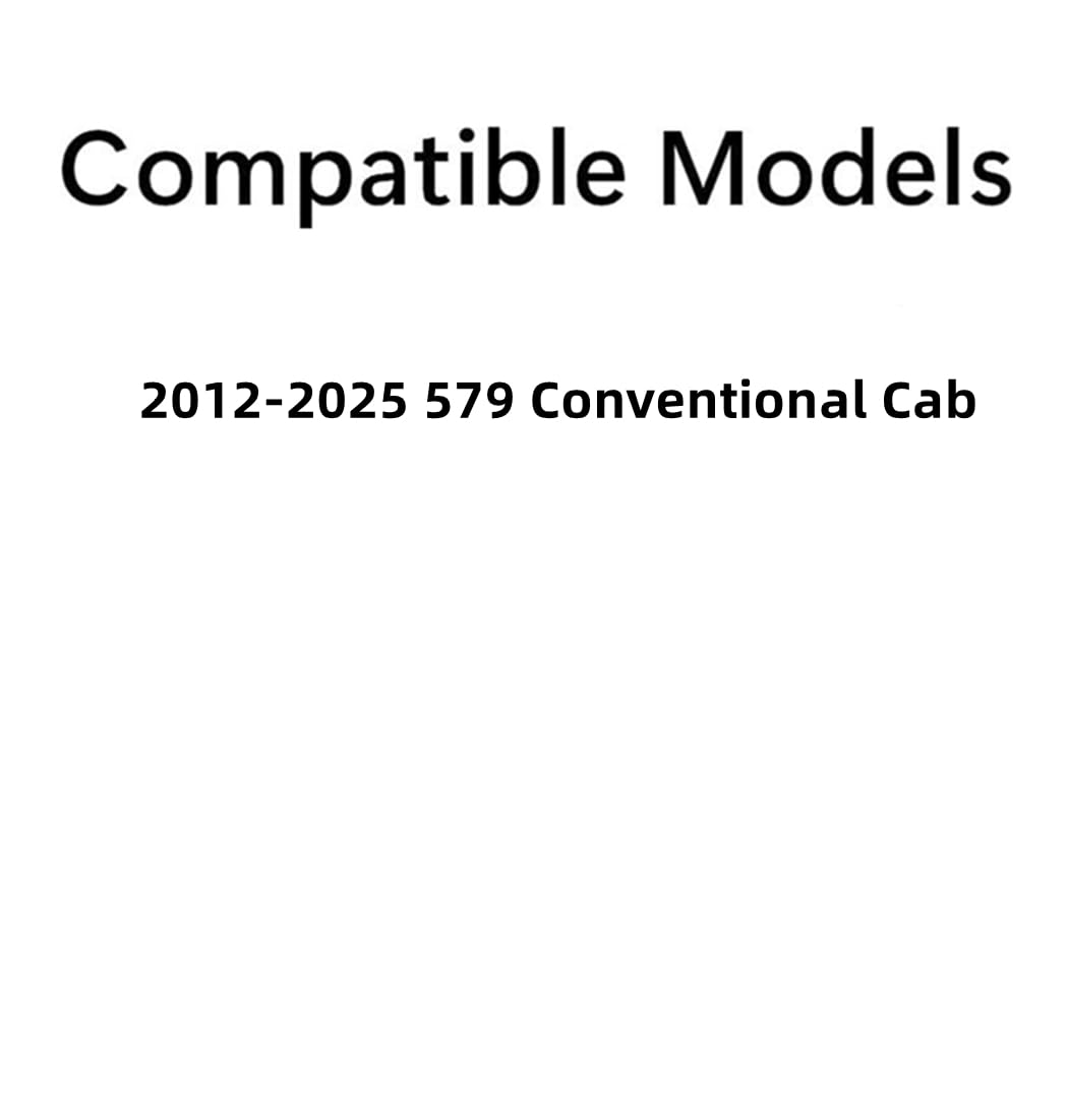 Driver Left Side Front Door Window Door Glass Compatible with Peterbilt 579 2012-2025 Models