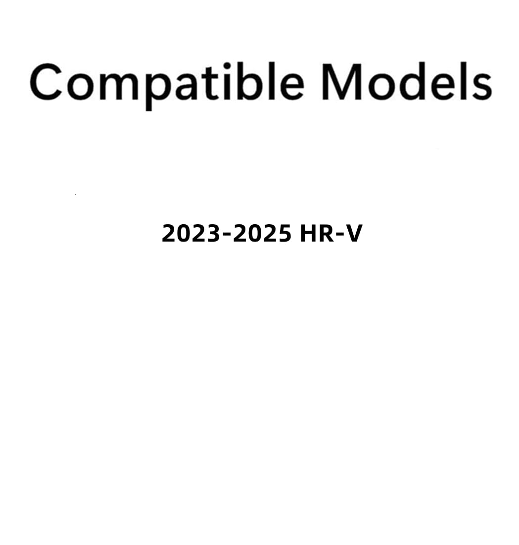 Driver Left Side Rear Door Window Door Glass Compatible with Honda HR-V 2023-2025 Models