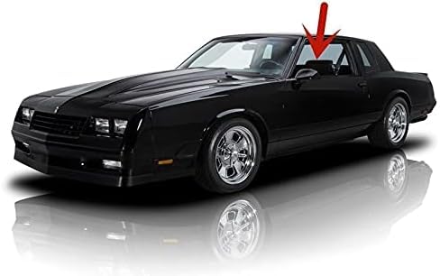 Driver Left Side Door Window Glass Compatible with Buick Regal/Pontiac Grand Prix/Chevrolet Monte Carlo/Oldsmobile Cutlass/Oldsmobile Cutlass Supreme 2 Door Coupe 1979-1987 Models