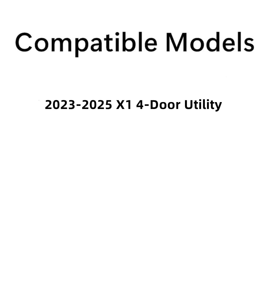 Tempered Passenger Right Side Front Door Window Door Glass Compatible with BMW X1 2023-2025 Models
