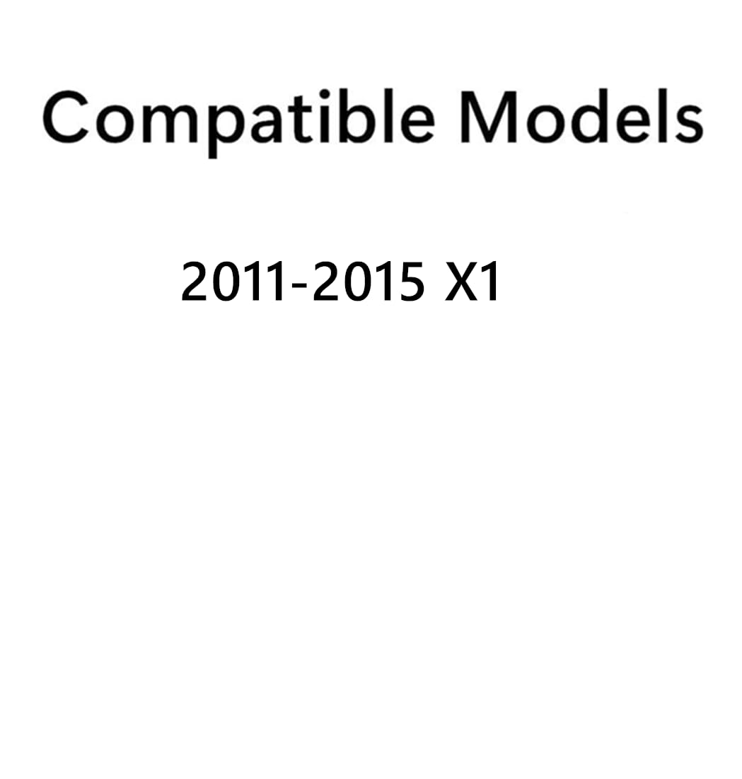 Clear Passenger Right Side Quarter Window Quarter Glass Compatible with BMW X1 2011-2015 Models