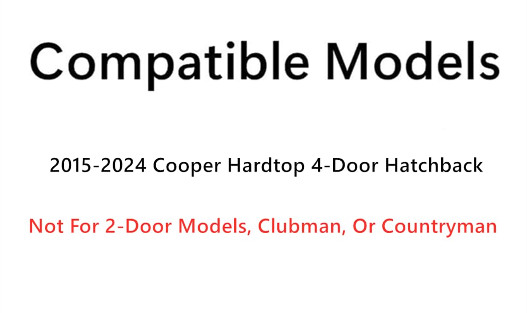 Heated Rear Back Window Back Glass Compatible with Mini Cooper Hardtop 4-Door Hatchback 2015-2024 Models