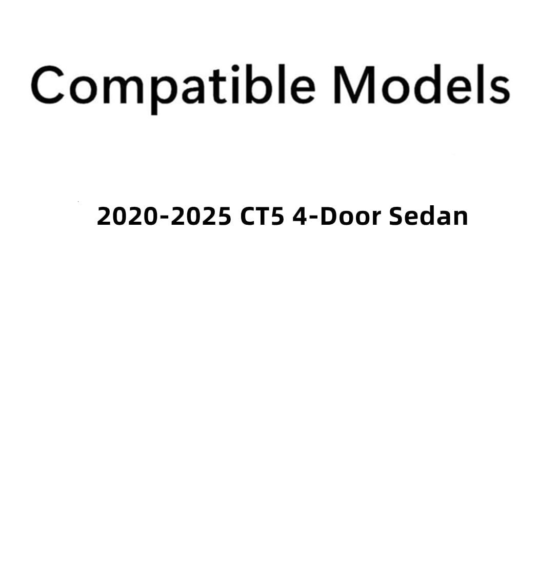 Heated Back Window Back Glass Compatible with Cadillac CT5 2020-2025 Models