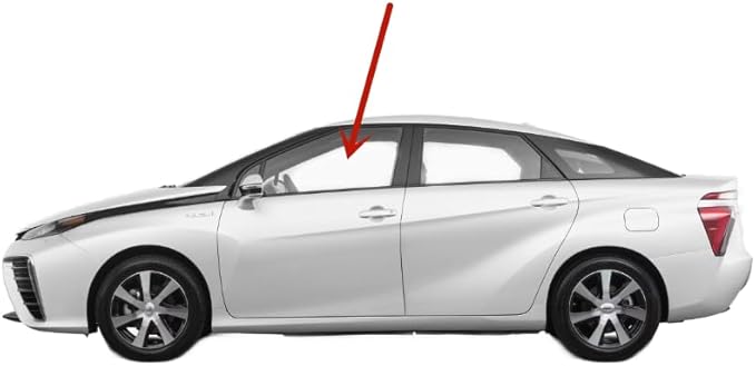 Laminated Driver Left Side Front Door Window Door Glass Compatible with Toyota Mirai 2016-2020 Models