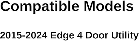 Laminated Passenger Right Side Front Door Window Door Glass Compatible with Ford Edge 2015-2024 Models