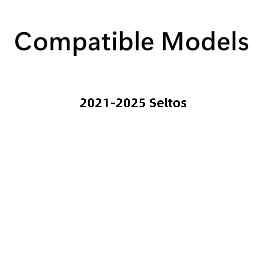 Tempered Passenger Right Side Rear Door Window Door Glass Compatible with Kia Seltos 2021-2025 Models