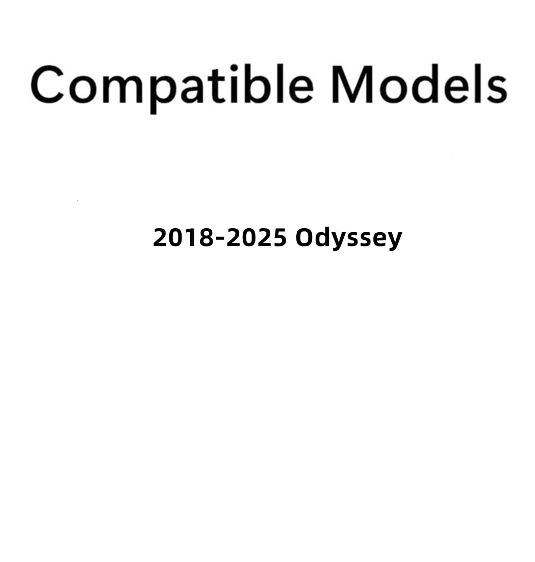 Driver Left Side Rear Quarter Window Quarter Glass Compatible with Honda Odyssey 2018-2025 Models